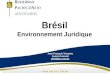 Brésil Environnement Juridique Jean-François Teisseire Avocat Associé jft@fblaw.com.br