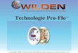 Technologie Pro-Flo Copyright 1998, Wilden Pump & Engineering Company, Grand Terrace, CA