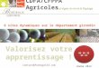 CDFA/CFPPA Agricoles La Vigne, le vin et le Paysage Année 2012 6 sites dynamiques sur le département girondin contact@formagri33.com 05 56 35 61 15