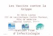 Les Vaccins contre la Grippe Dr Odile Launay CIC de vaccinologie Cochin Pasteur, Pôle de médecine Hôpital Cochin, Paris 1 Fédération Française dInfectiologie