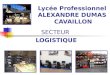 Lycée Professionnel ALEXANDRE DUMAS CAVAILLON SECTEUR LOGISTIQUE