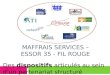 MAFFRAIS SERVICES – ESSOR 35 - FIL ROUGE Des dispositifs articulés au sein dun partenariat structuré