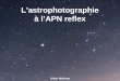 Lastrophotographie à lAPN reflex Didier Walliang