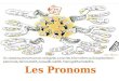 Les Pronoms. P. 25 Les Pronoms Personnels Remplace chaque nom ou groupe de noms par un pronom pour éviter les répétitions. 1-David fait ses devoirs
