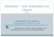 SANDRINE PAC-KENNY   FRANÇAIS POUR LES PROFS DE FRANÇAIS LANGUE ÉTRANGÈRE Internet – son utilisation