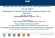 Présentation RQC du 24.06.2010 RQC 1 Introduction : Jean-Claude Savoy, membre du CD ACCM Présentation Vadémécum RQC : M. Jean-Paul Tissières, président