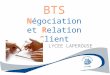 BTS Négociation et Relation Client LYCEE LAPEROUSE