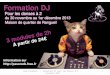 FORMATION DJ POUR LES DANSES A 2 Jose de la Mancha Sandrine Roques Vincent Peybernès Club PasoRock – Formation DJ pour les danses à 2 – Novembre 2013 1