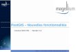 Magellium - 24 rue Hermès – BP12113, 31521 Ramonville Saint-Agne PostGIS – Nouvelles fonctionnalités Licence GNU FDL - Version 1.4
