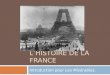 LHISTOIRE DE LA FRANCE Introduction pour Les Misérables
