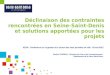 Déclinaison des contraintes rencontrées en Seine-Saint-Denis et solutions apportées pour les projets AESN - Conférence sur la gestion à la source des eaux