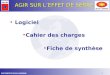 1DOCUMENTS BILAN CARBONE AGIR SUR LEFFET DE SERRE Logiciel Cahier des charges Fiche de synthèse