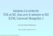 Alain JEAN IUFM Universit© Montpellier 2 alain.jean@  Journ©e d©tude IUFM Nancy