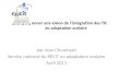 Se donner une vision de lintégration des TIC en adaptation scolaire par Jean Chouinard Service national du RÉCIT en adaptation scolaire Avril 2011