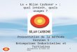 Introduction au bilan carbone1 Le « Bilan Carbone ® » : quel intérêt, quels usages ? Présentation de la méthode Version 3 Entreprises Industrielles et