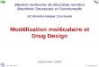 E.bettler@ibcp.fr   Mod©lisation mol©culaire et Drug Design D©cembre 2004 Mast¨re recherche de Biochimie mention Biochimie Structurale