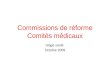 Commissions de réforme Comités médicaux Stage santé Octobre 2009