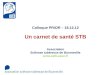 Colloque PRIOR – 18.12.12 Un carnet de santé STB Association Sclérose tubéreuse de Bourneville  