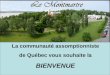 La communauté assomptionniste de Québec vous souhaite la BIENVENUE