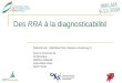 Des RRA à la diagnosticabilité présenté par : Stéphane Ploix (Stephane.Ploix@inpg.fr) Avec le concours de : Ali Boutobza Matthieu Désinde Jean-Marie Flaus