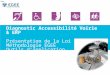 Diagnostic Accessibilité Voirie & ERP Présentation de la Loi Méthodologie EGEE Outils dapplication
