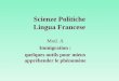Scienze Politiche Lingua Francese Mod. A Immigration : quelques outils pour mieux appréhender le phénomène
