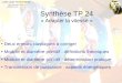 Synthèse TP 24 « Adapter la vitesse » Lycée Louis Vincent METZ Les SII en TSI1 Christophe Gabrion – Jan. 2014 Deux erreurs classiques à corriger Module