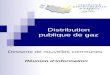 Distribution publique de gaz Desserte de nouvelles communes Réunion dinformation