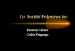 La Société Polymines inc. Dominic Helms Cathia Onganga
