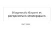 Diagnostic Export et perspectives stratégiques GUY ARA