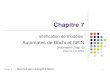 Chap 7 1 Chapitre 7 Vérification de modèles: Automates de Büchi et SPIN (Holzmann Chap. 6) (réserve à la biblio)