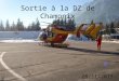 Sortie à la DZ de Chamonix 28/11/2013. Découverte de lhélicoptère de la sécurité civile