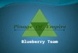 Blueberry Team. I. Présentation du Projet II. Présentation du Planning de Réalisation