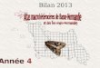 Bilan 2013. 10janvier : Réunion de bilan record de participation : 30 personnes