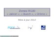 espace.aerien@ffvv.org 31 Janvier 2012espace.aerien@ffvv.org Zones R130 « Jabron », « Buech », « Drôme » Mise à jour 2012 espace.aerien@ffvv.org 31 Janvier