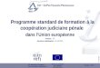 Slide 1/15 © copyright Programme standard de formation à la coopération judiciaire pénale dans lUnion européenne Version : 3.0 Dernière modification :