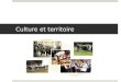 Culture et territoire. Territoire détude : Le pays Centre Ouest Bretagne : 108 communes Positionné sur 3 départements 3 264 km 2 103 845 habitants (recensement