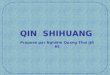 QIN SHIHUANG Proposé par Nghiêm Quang Thai JJR 65
