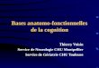 Bases anatomo-fonctionnelles de la cognition Thierry Voisin Service de Neurologie CHU Montpellier Service de Gériatrie CHU Toulouse