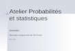 Atelier Probabilités et statistiques Animation Nouveau programme de Terminale Mai 2012