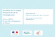 Semaine de la langue française et de la Francophonie 21 mars 2013 Université pédagogique de lOural Hélène BUISSON Attachée de coopération pour le français