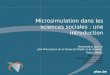 Plan.be Gijs Dekkers Federal Planning Bureau, CESO, K U Leuven And CEPS/INSTEAD Microsimulation dans les sciences sociales : une introduction Présentation