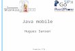 Hankaa S. Formation ITIN Java mobile Hugues Sansen