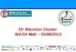 31 e Réunion Cluster WASH Mali – 05/06/2013 Groupe Pivot ADDA