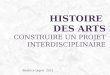HISTOIRE DES ARTS HISTOIRE DES ARTS CONSTRUIRE UN PROJET INTERDISCIPLINAIRE Béatrice Legris 2011 1