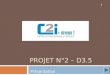 1 PROJET N°2 – D3.5 Présentation. 2 Sommaire Curriculum Vitae Création dune nouvelle feuille Procédure de tri Feuille triée Résultats de la recherche