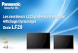 Les moniteurs LCD professionnels pour Affichage Dynamique Série LF20