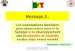 Forum paysan sur les EF- CICES du 29 novembre au 1er déc. 2010 1 Message 3 : Les exploitations familiales pourraient mieux nourrir le Sénégal si le développement