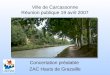 Ville de Carcassonne Réunion publique 19 avril 2007 Concertation préalable ZAC Hauts de Grazaille