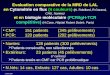 Evaluation comparative de la MRD de LAL en Cytométrie en flux (4 couleurs) (N. Robillard, R.Garand, CHU, Nantes) et en biologie moléculaire (PCR/IgH-TCR
